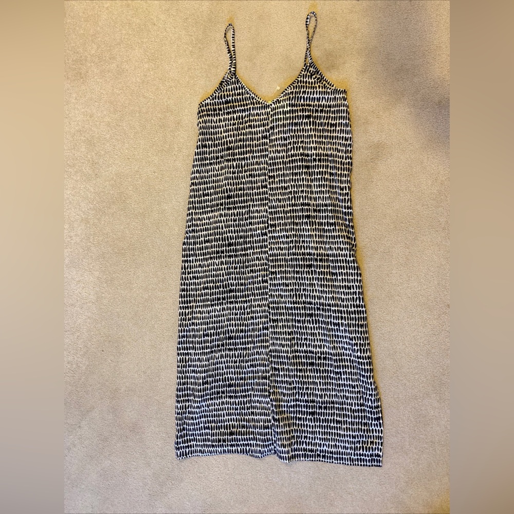 See maxi slip dress NWT size small